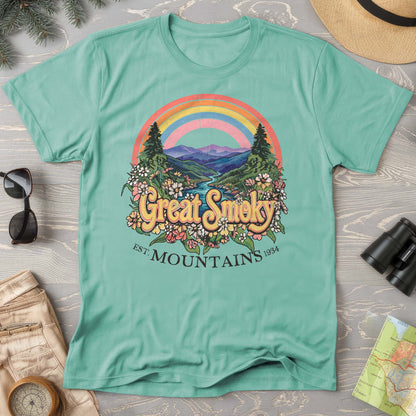 Smoky Mountains Rainbow T-Shirt