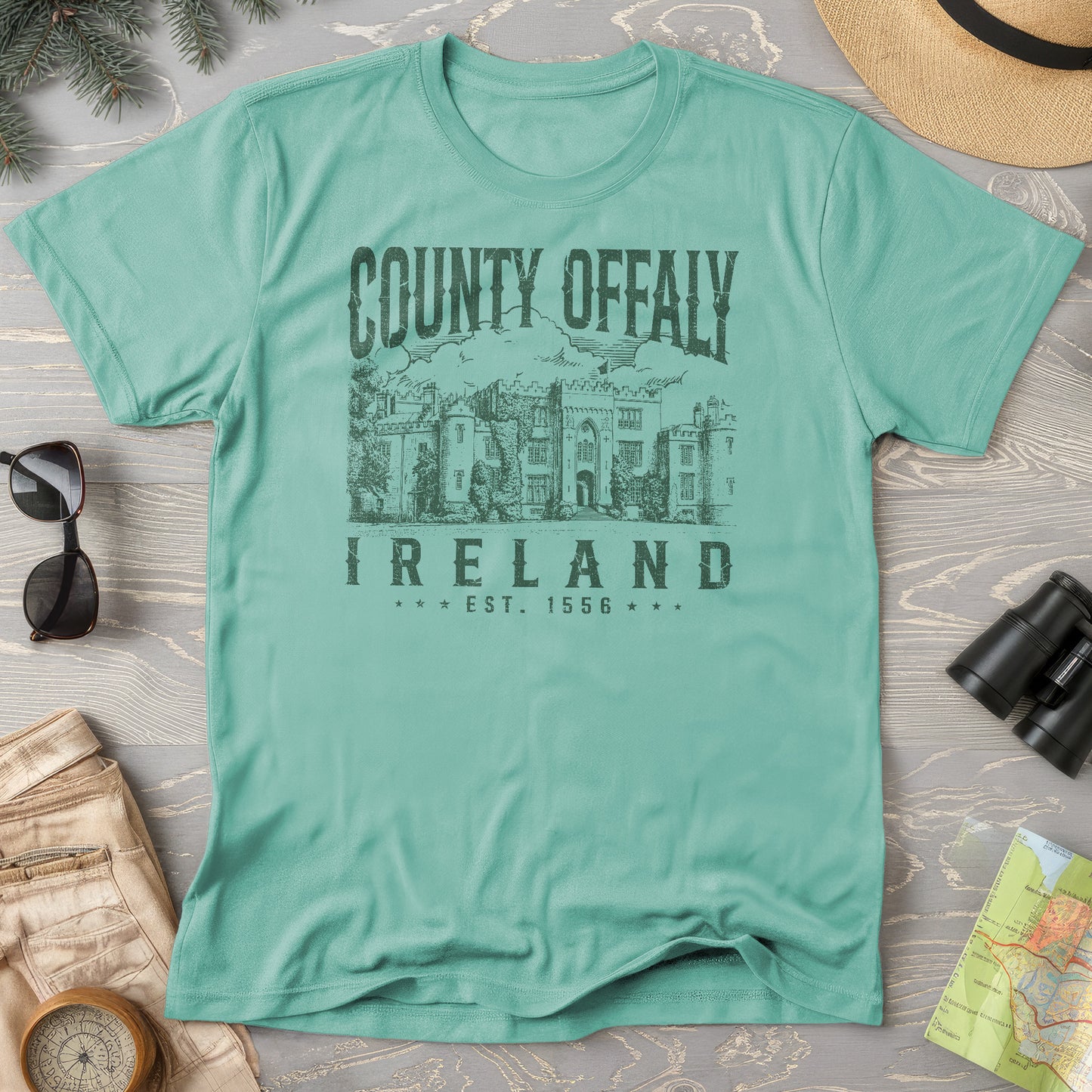 County Offaly Ireland T-Shirt