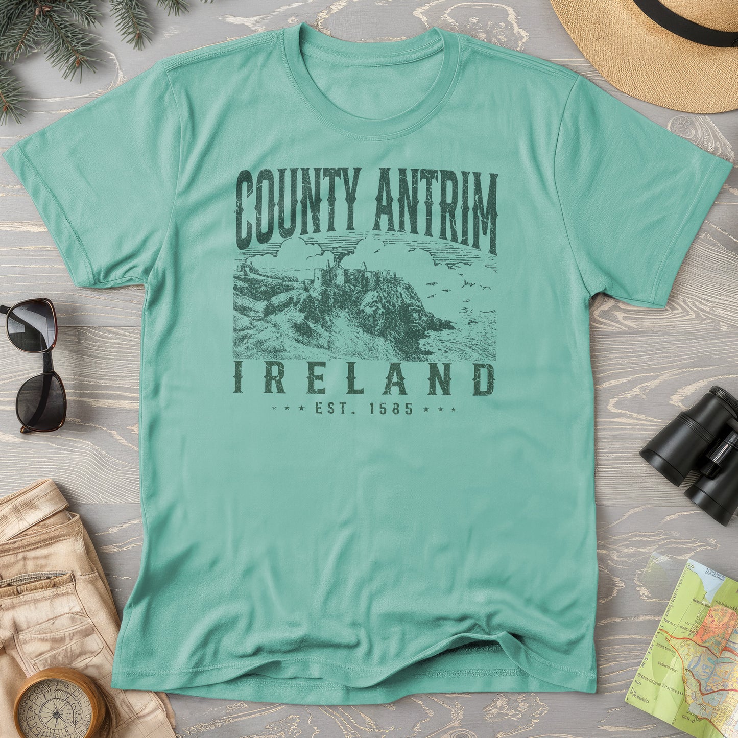County Antrim Ireland T-Shirt