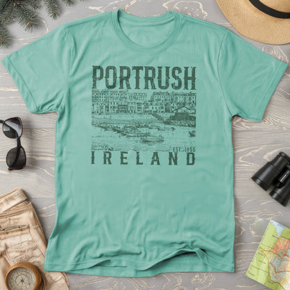 Portrush Ireland Sketch T-Shirt