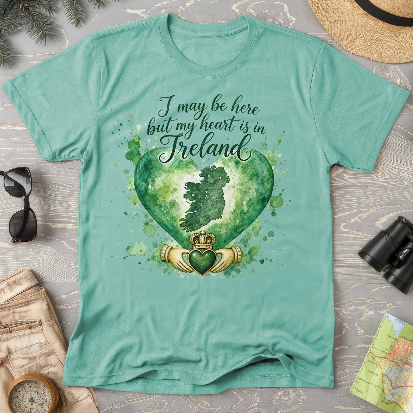 Ireland Heart T-Shirt