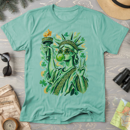 Irish Lady Liberty T-Shirt
