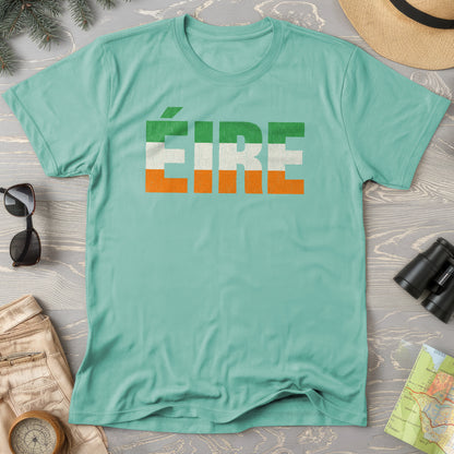 Eire Tricolor Stripe T-Shirt