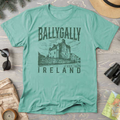 Ballygally Ireland Sketch T-Shirt