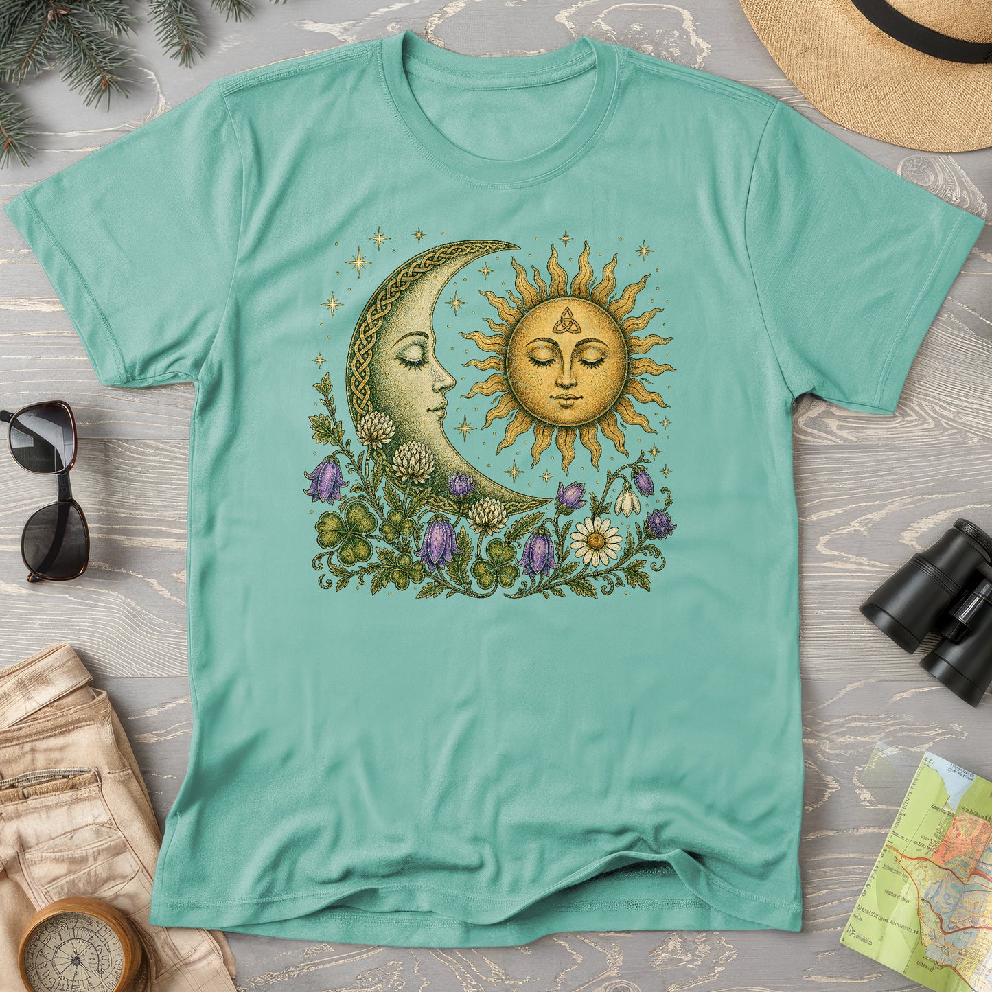 Irish Celtic Celestial T-Shirt