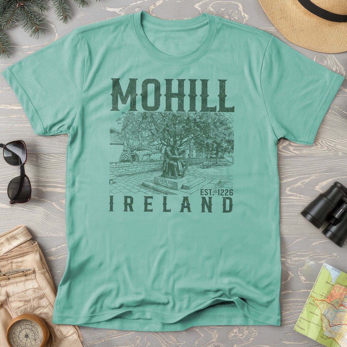 Mohill Ireland Sketch T-Shirt