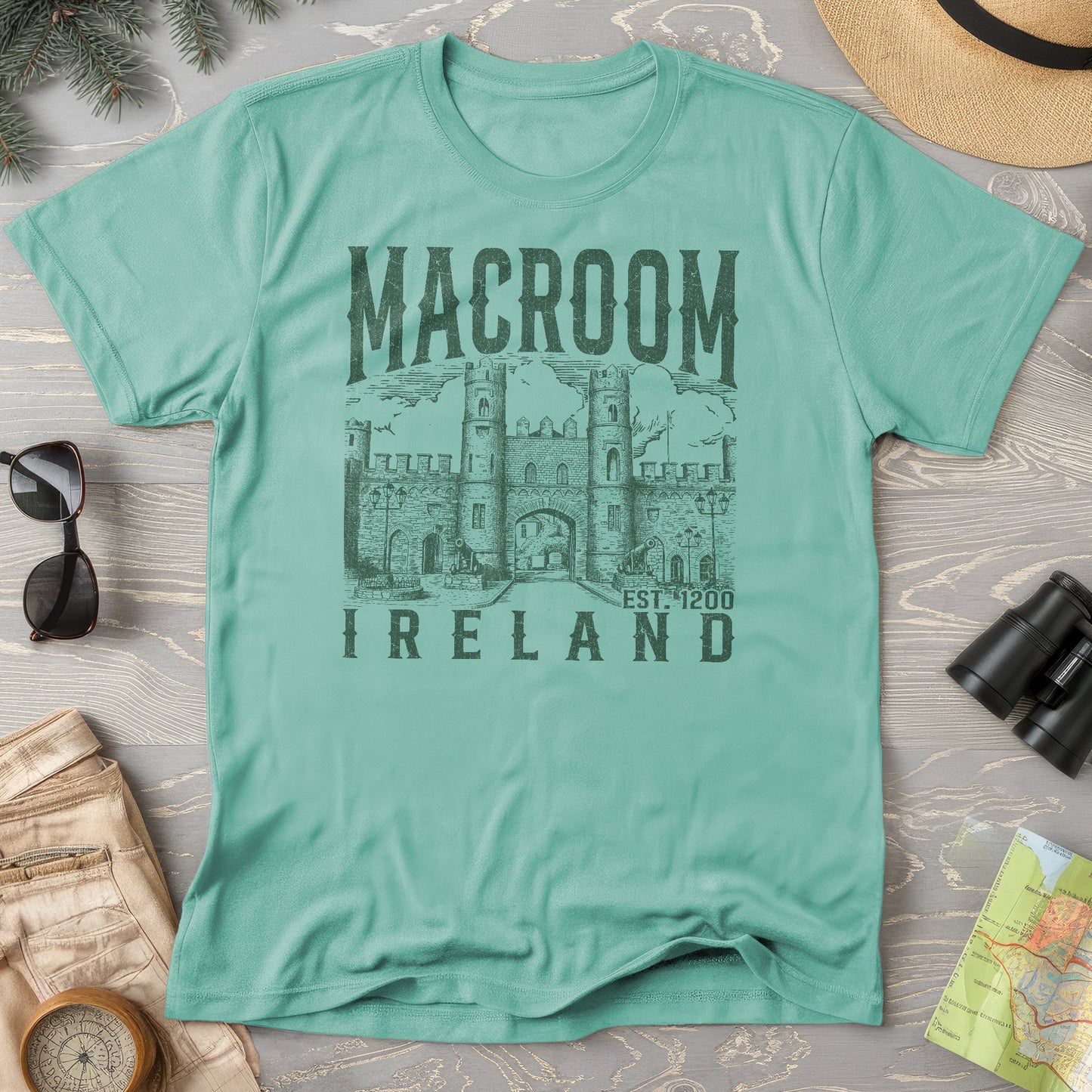 Macroom Ireland Sketch T-Shirt