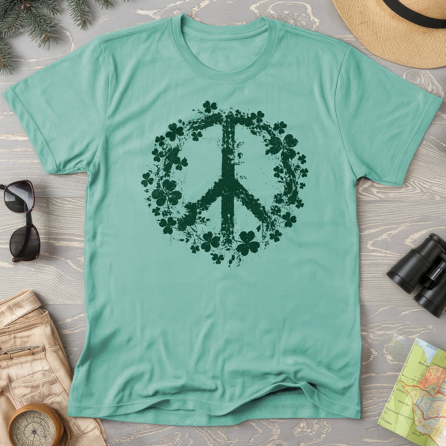 Shamrock Peace T-Shirt