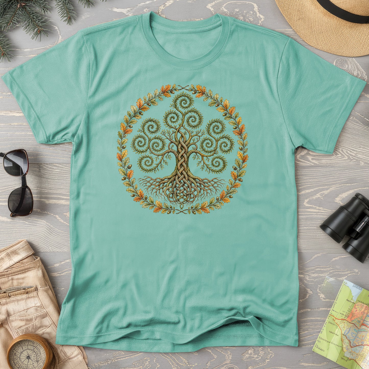 Triskele Tree Of Life T-Shirt
