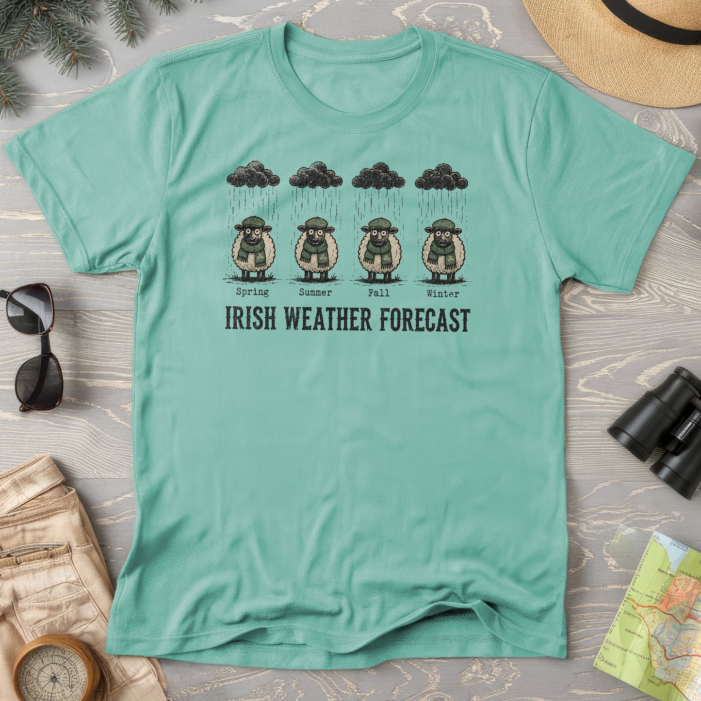 Irish Weather Forecast T-Shirt