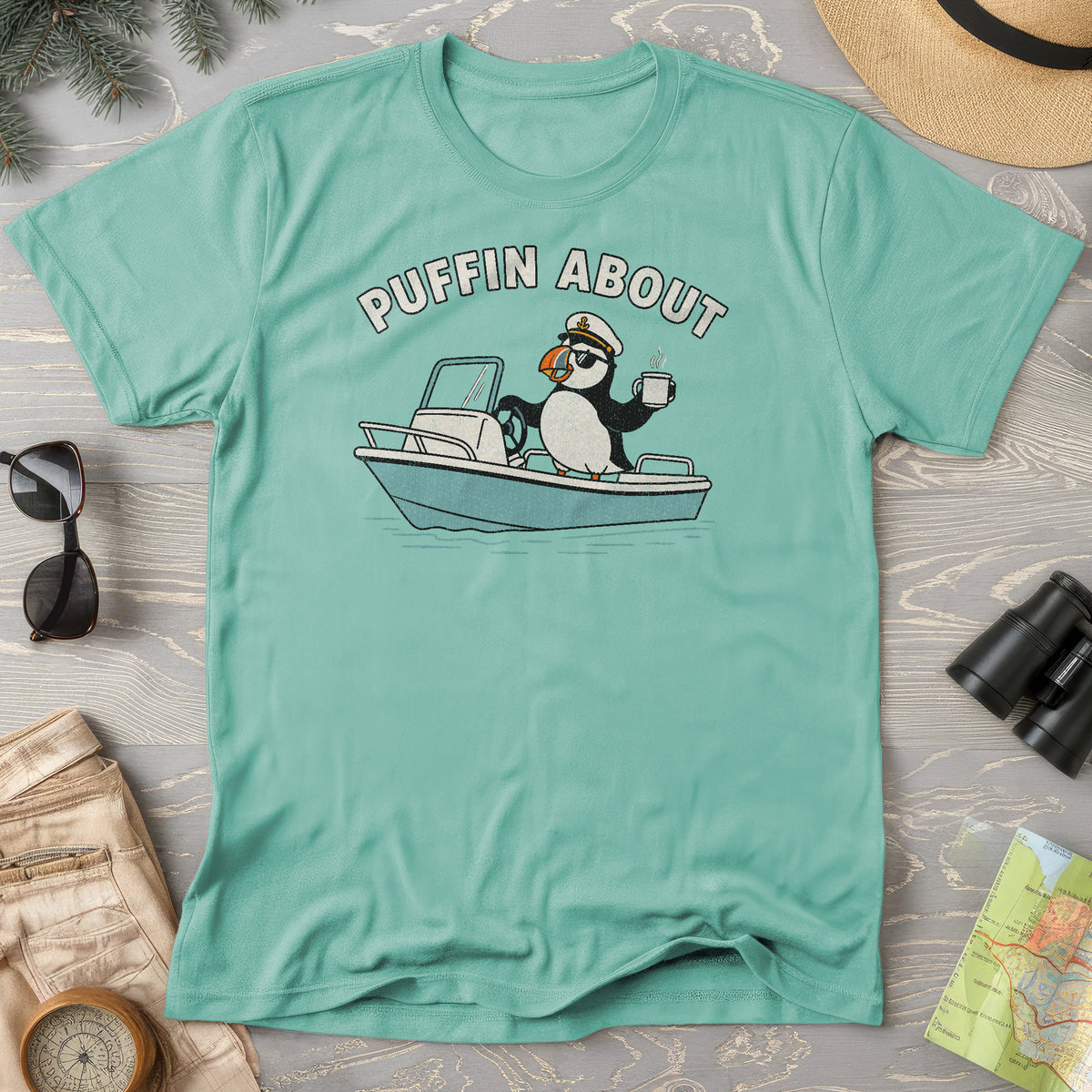 Puffin About Boat T-Shirt
