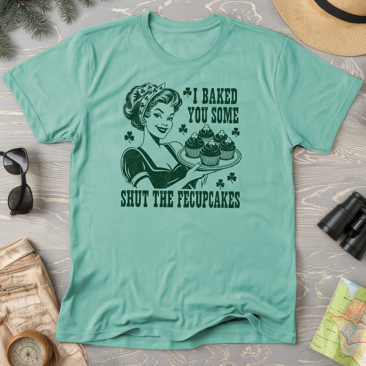 Shut The Fecupcakes T-Shirt