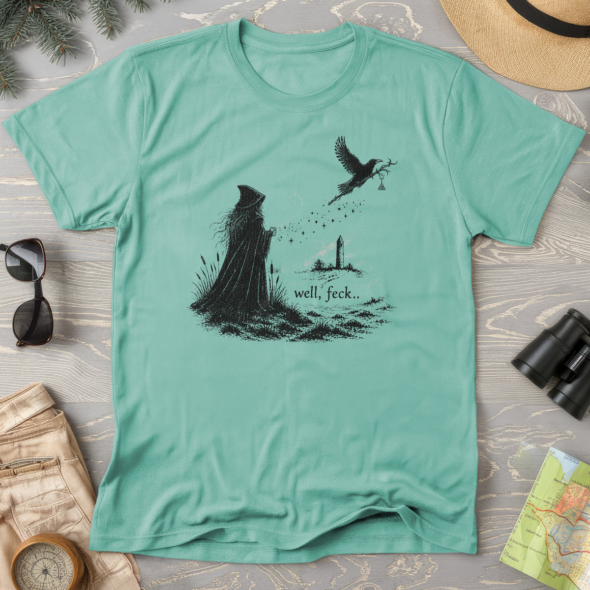 Well Feck Druid T-Shirt