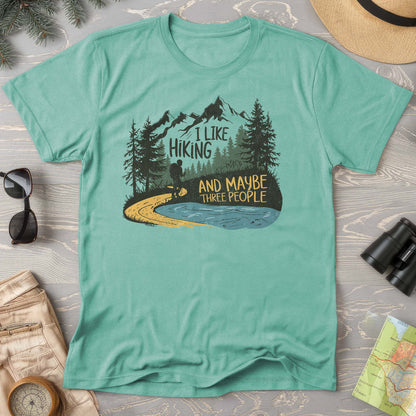 I Like Hiking and Maybe 3 People Comfort Colors T-Shirt