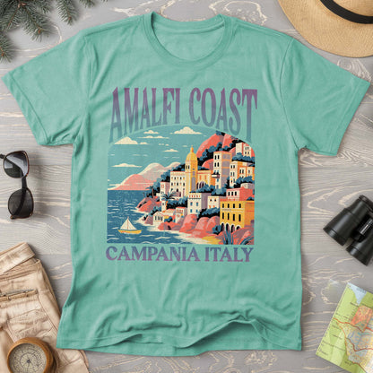 Amalfi Coast Italy "Big and Bold" Comfort Colors T-Shirt