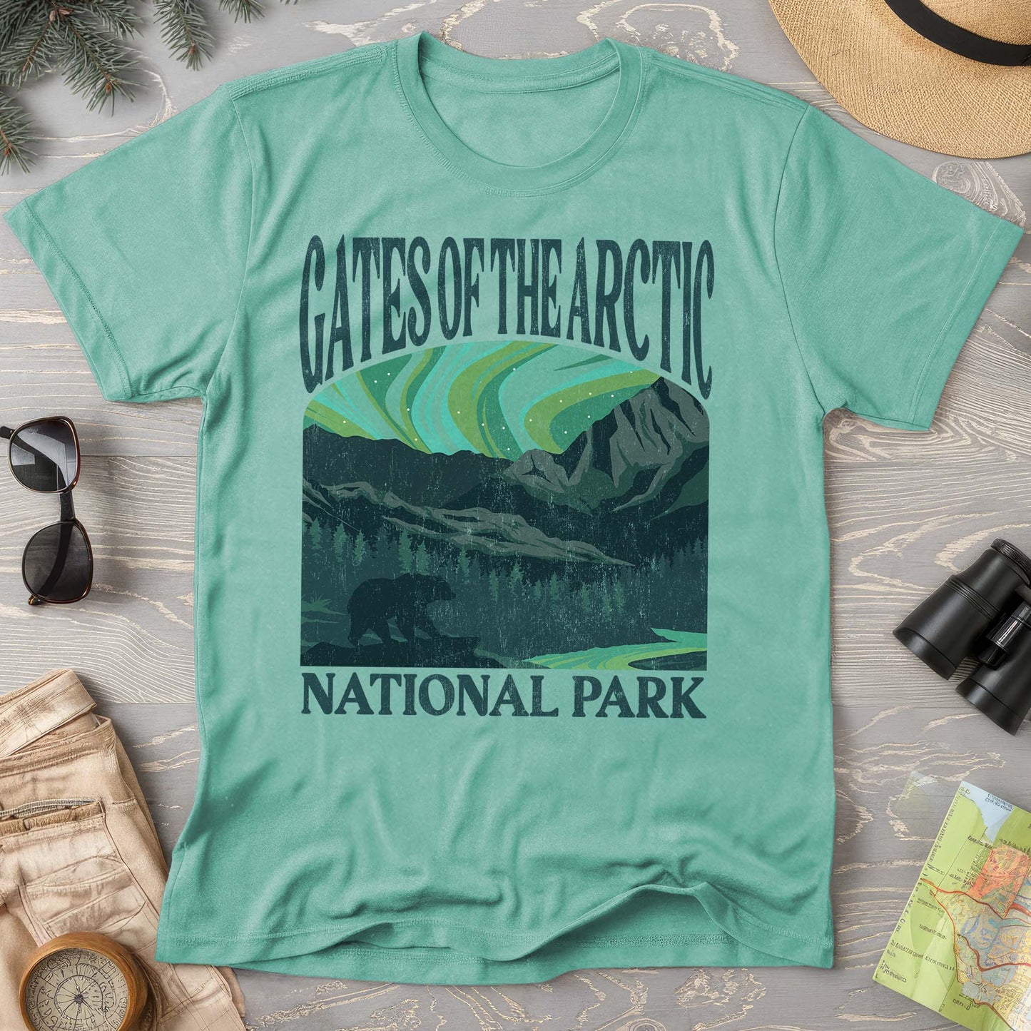 Gates of the Arctic National Park "Big and Bold" Comfort Colors T-Shirt
