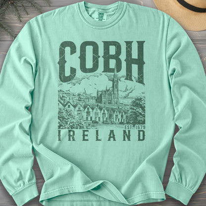 Cobh Ireland Sketch Long Sleeve Shirt