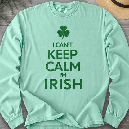 Keep Calm Irish Long Sleeve Shirt