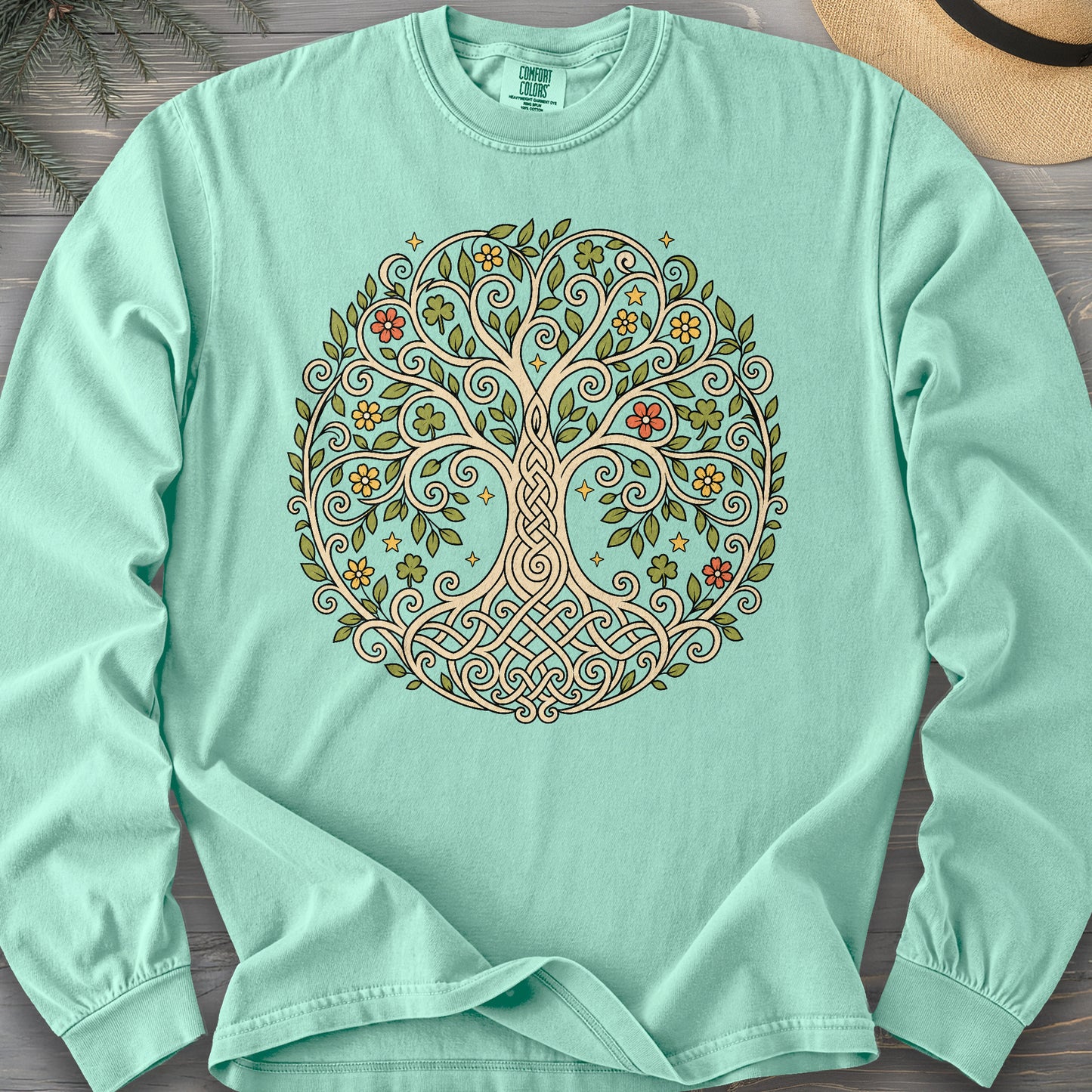 Celtic Tree of Life Long Sleeve Shirt