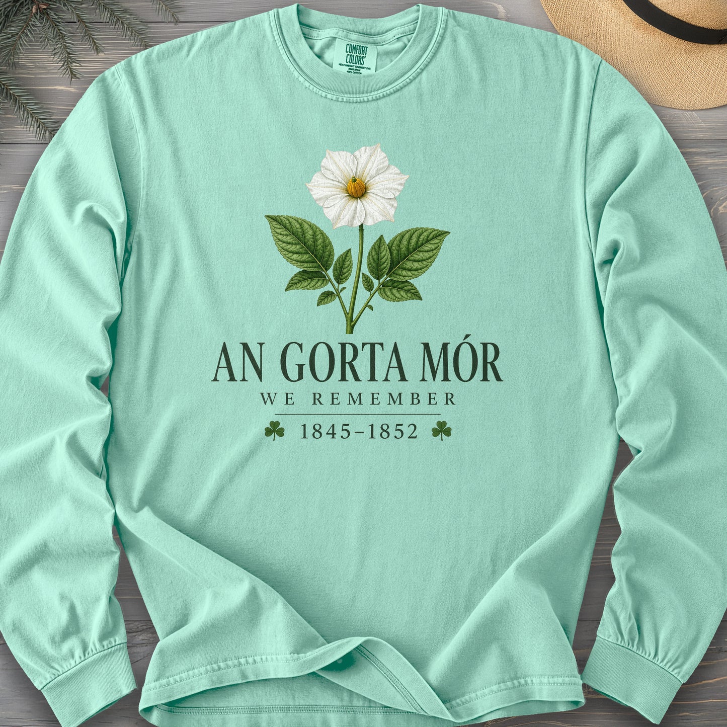 An Gorta Mór Long Sleeve Shirt