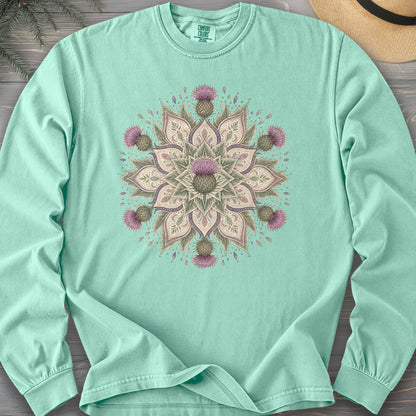 Thistle Mandala Long Sleeve Shirt