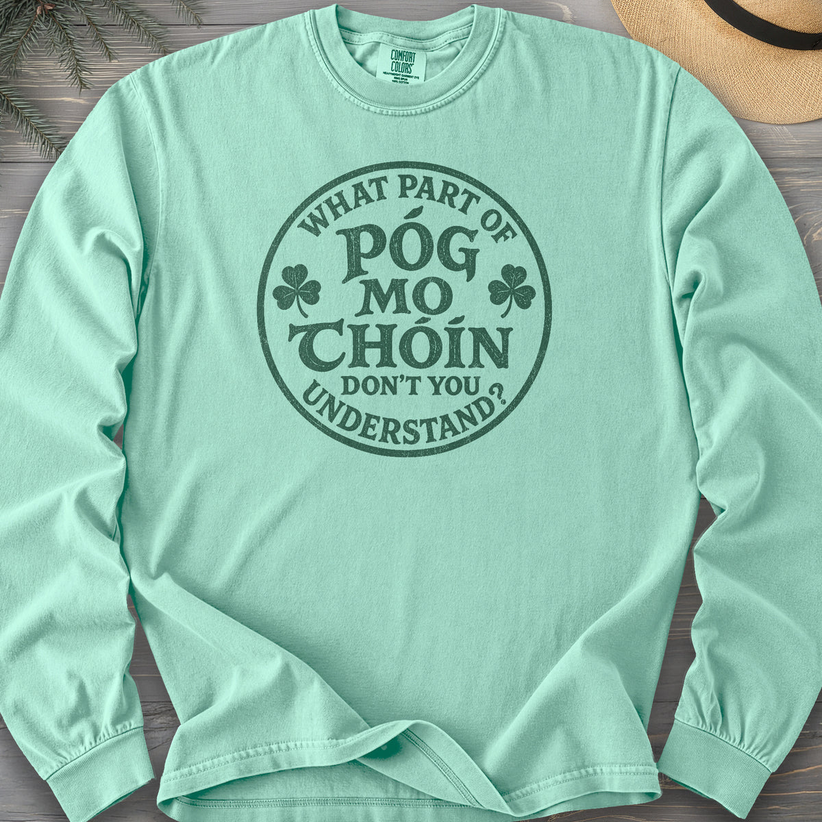 Pog Mo Thoin Badge Comfort Colors 6014 Long Sleeve