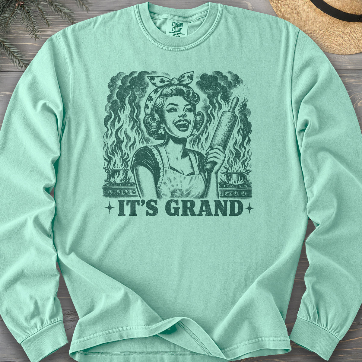 It's Grand Irish Comfort Colors 6014 Long Sleeve