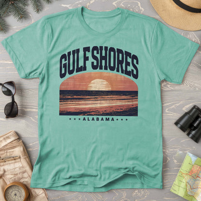 Gulf Shores Alabama "Varsity" Comfort Colors Shirt