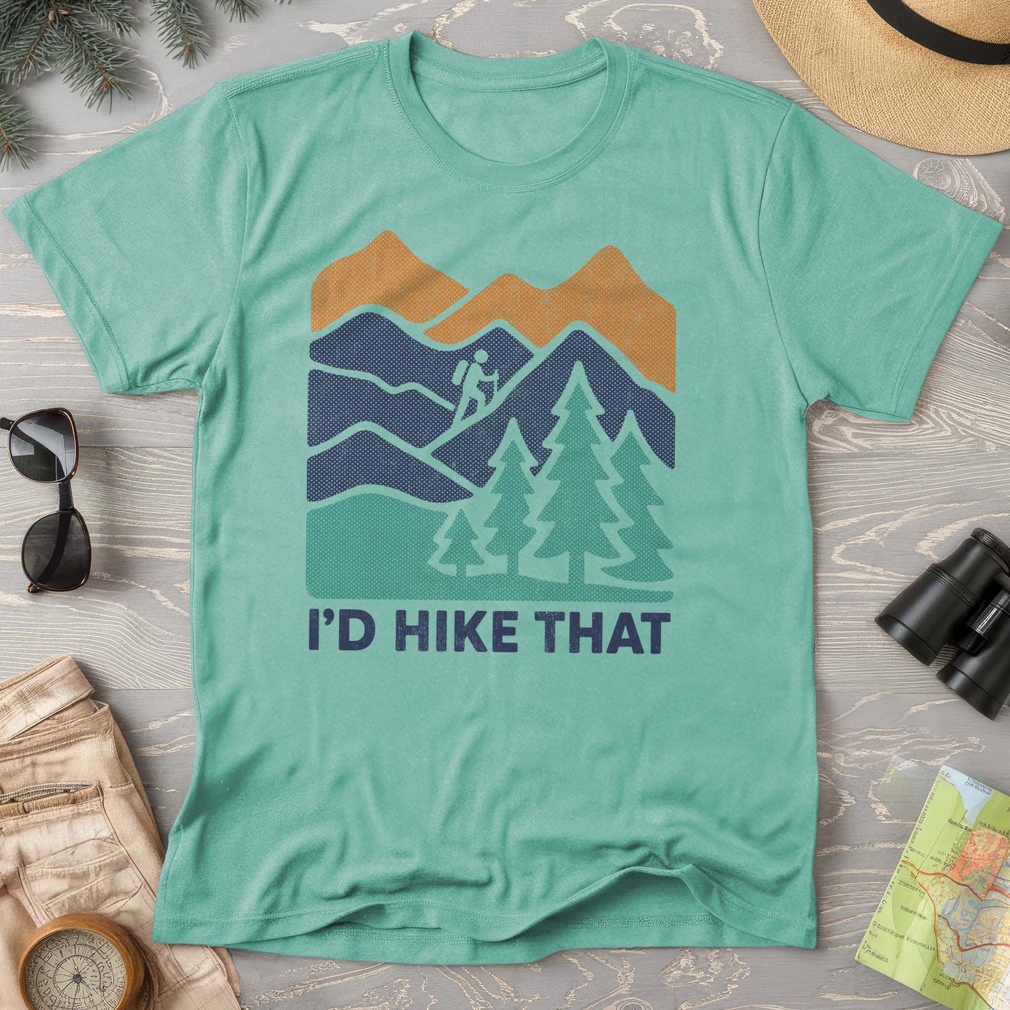 I'd Hike That Comfort Colors T-Shirt