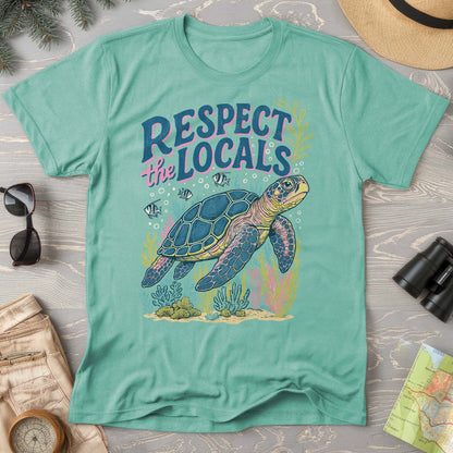 Respect the Locals "Sea Turtle" Comfort Colors T-Shirt