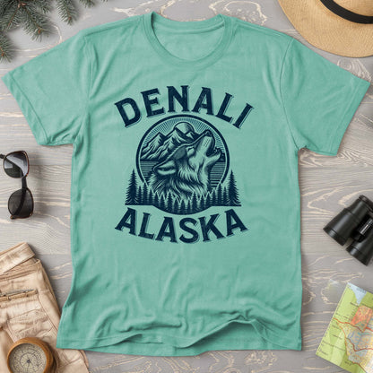 Denali National Park "Vintage Wolf" Comfort Colors T-Shirt