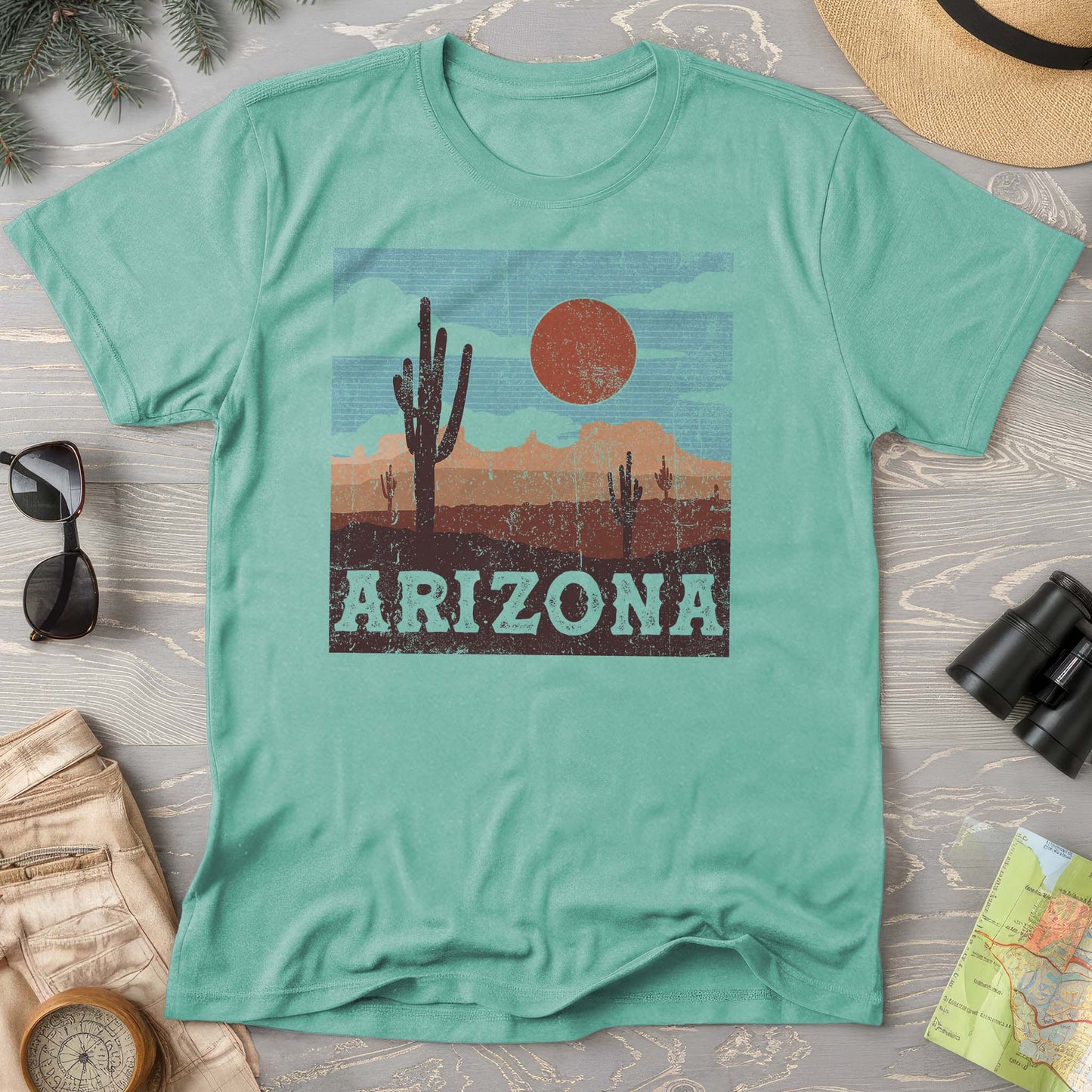 Arizona "Boho Desert" Comfort Colors State T-Shirt