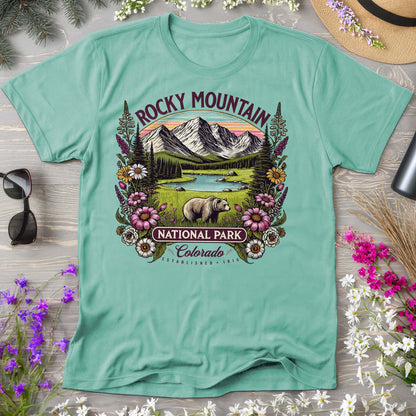 Rocky Mountain National Park "Wildflower" Comfort Colors T-Shirt