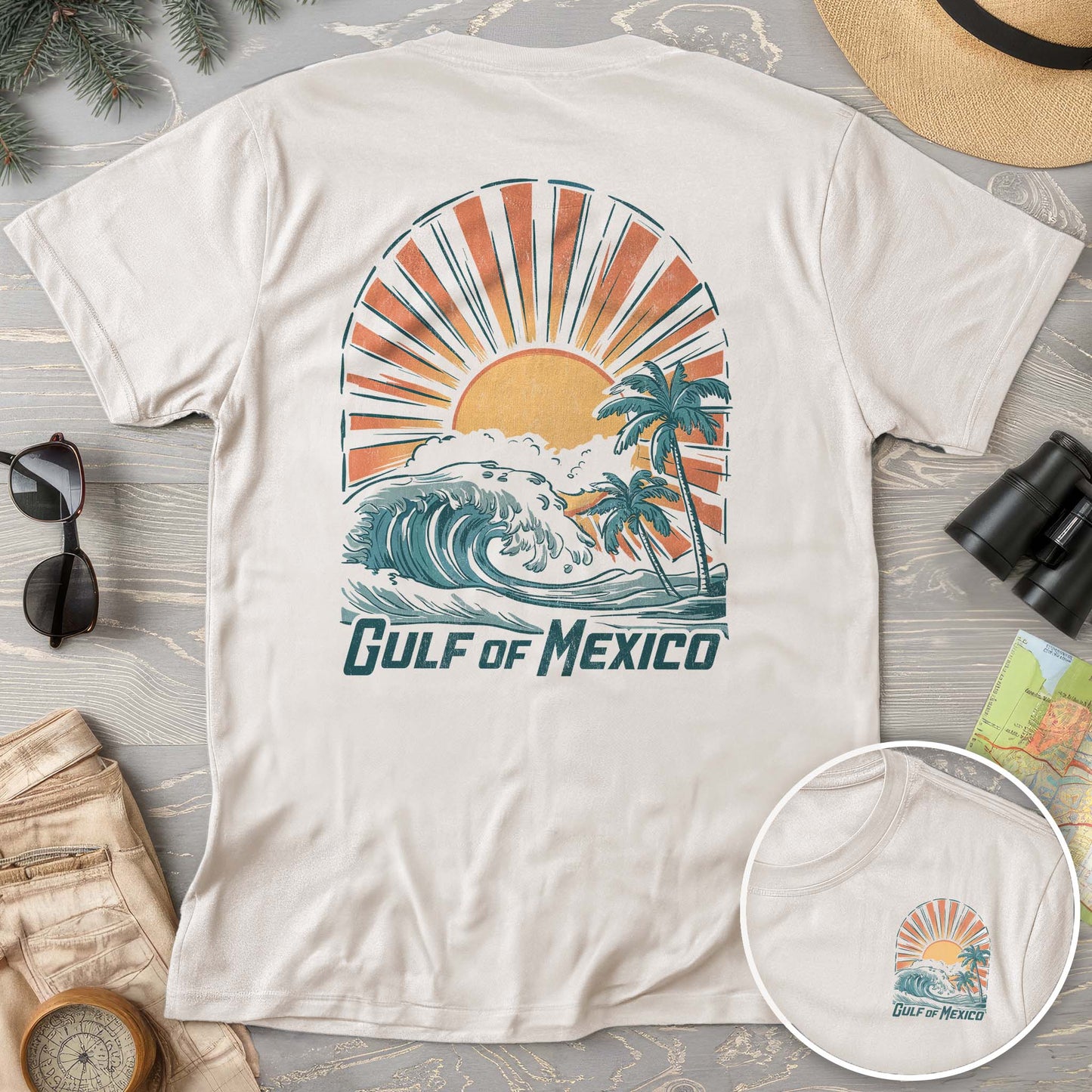 Gulf of Mexico "Sunny Vibes" Comfort Colors T-Shirt