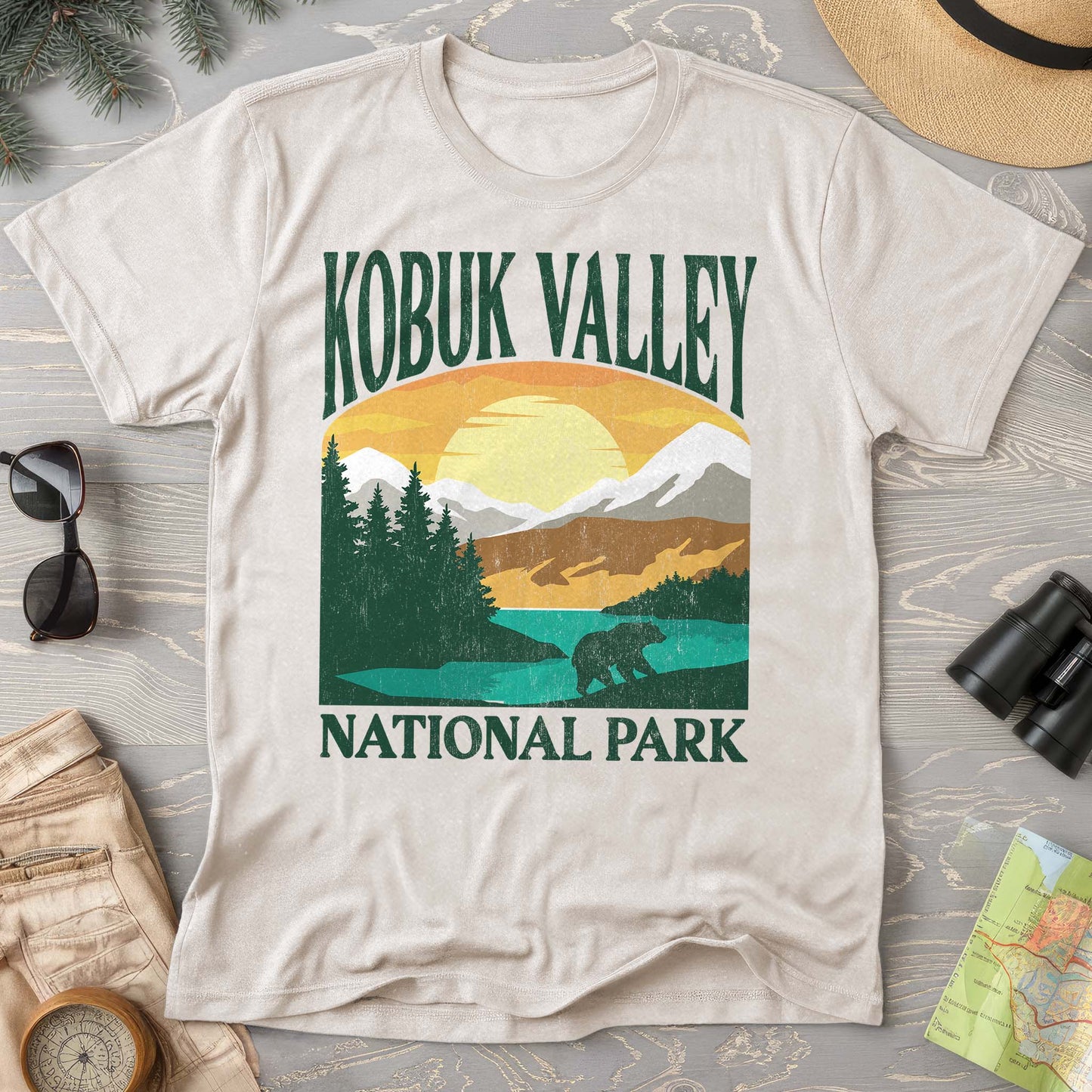 Kobuk Valley National Park "Big and Bold" Comfort Colors T-Shirt