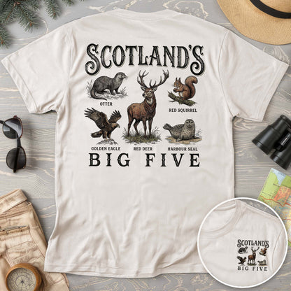 Scotland's Big Five Comfort Colors T-shirt