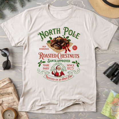 North Pole Roasted Chestnuts Comfort Colors T-Shirt