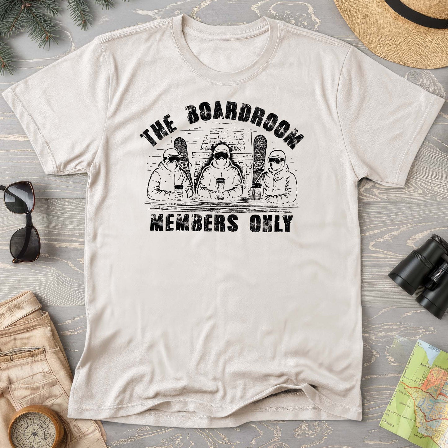 "Boadroom" Snowboard Comfort Colors T-shirt