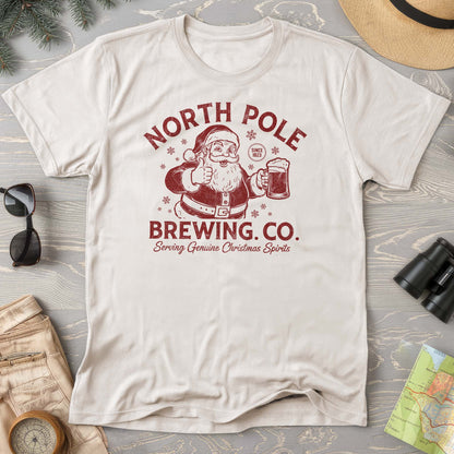 North Pole Brewing Company Vintage Print T-Shirt