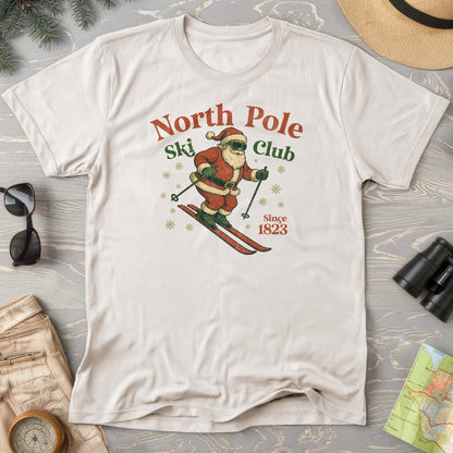 North Pole Ski Club Comfort Colors T-shirt