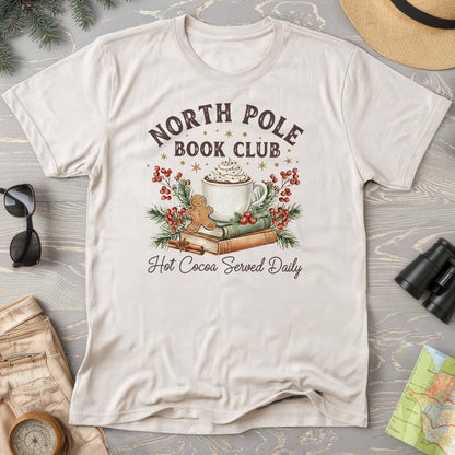 North Pole Book Club Comfort Colors T-shirt