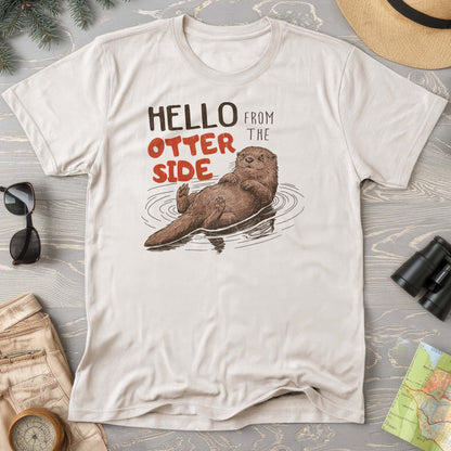 Hello From the Otter Side Comfort Colors T-shirt