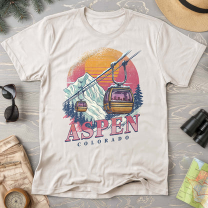 Aspen Retro Blast Comfort Colors T-shirt