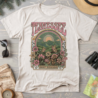 Tennessee Smoky Mountains Butterfly Comfort Colors T-shirt