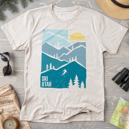 Ski Utah Mountains T-Shirt