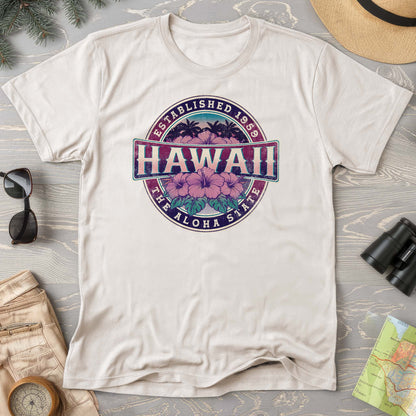 Hawaii Badge Comfort Colors T-shirt