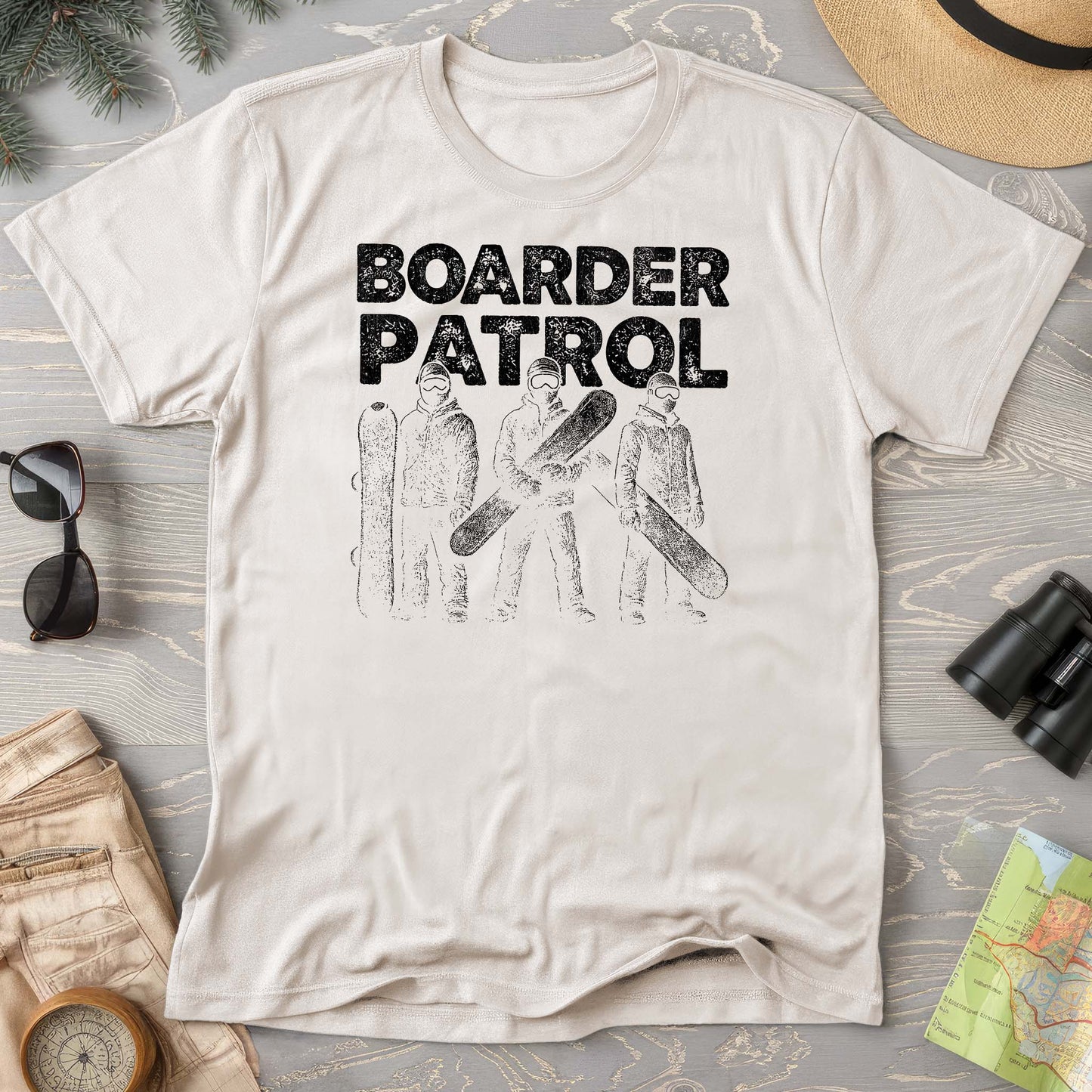 Boarder Patrol T-shirt