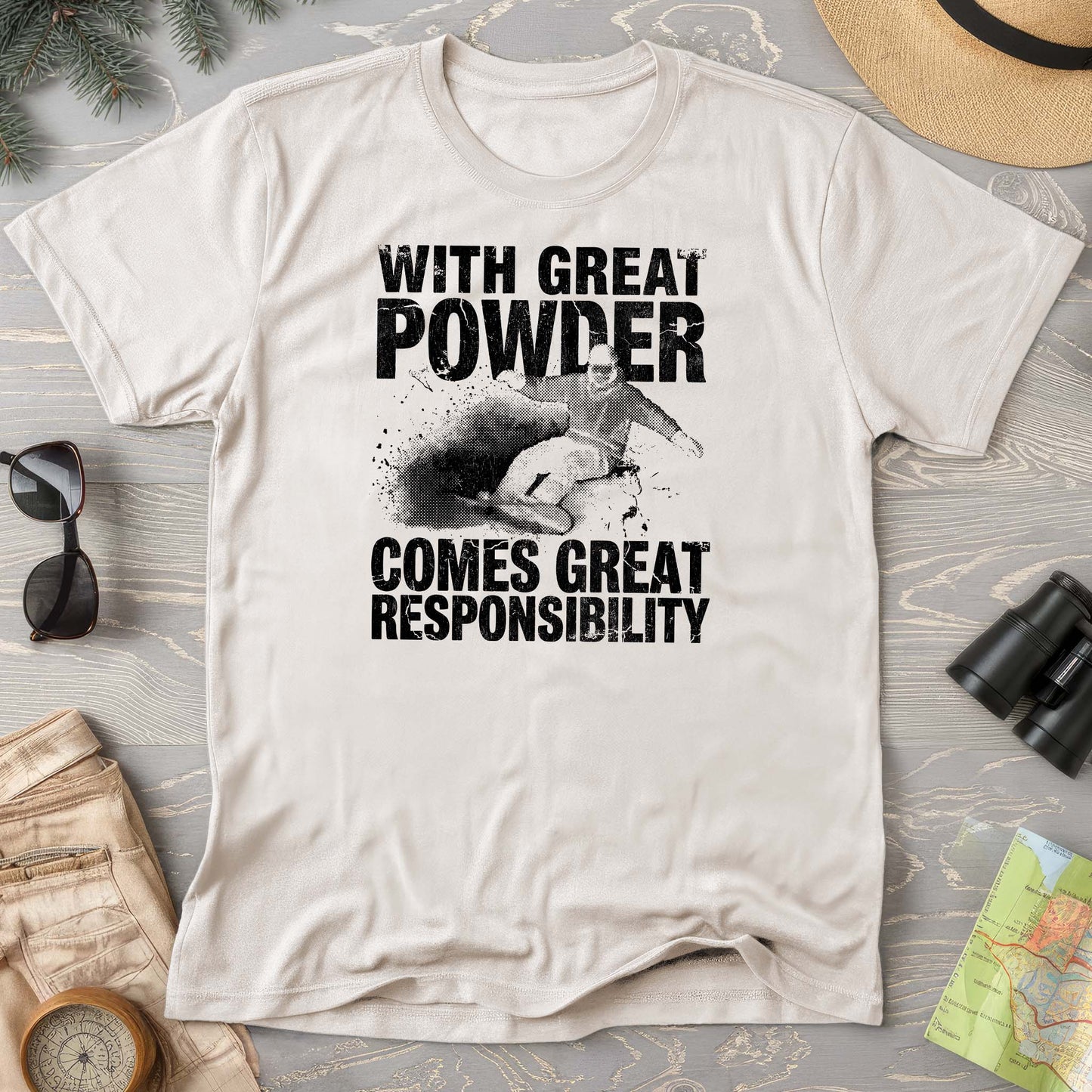 Great Powder Comfort Colors T-shirt