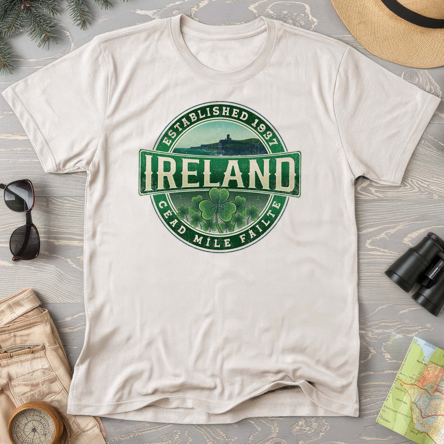 Ireland Badge Comfort Colors T-shirt