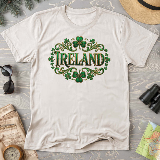 Ireland Shamrock Emblem Comfort Colors T-shirt